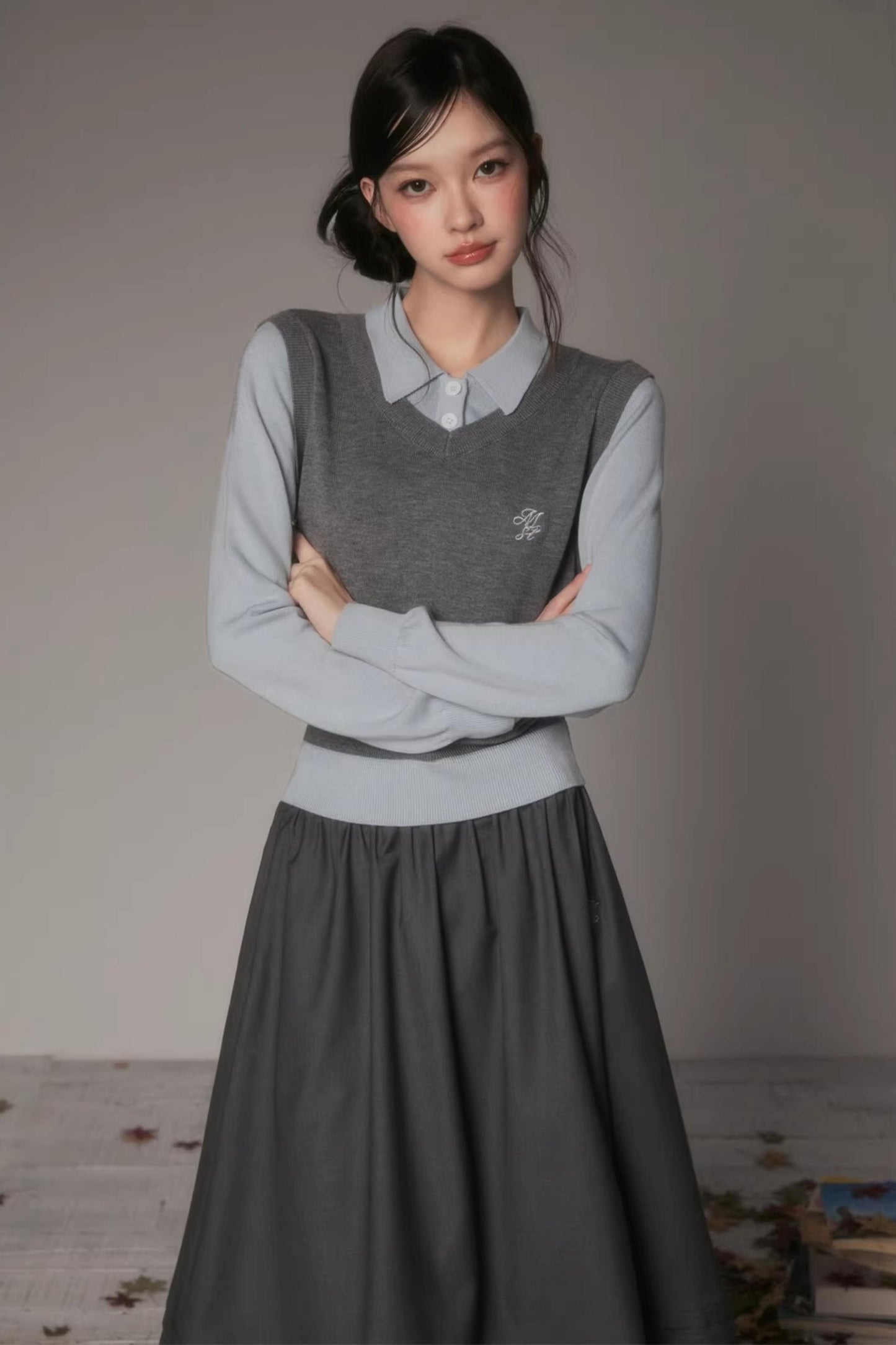 Slim Fit Knit Sweater