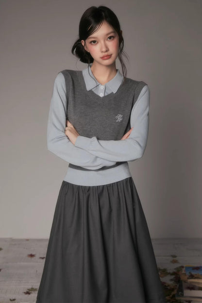 Slim Fit Knit Sweater