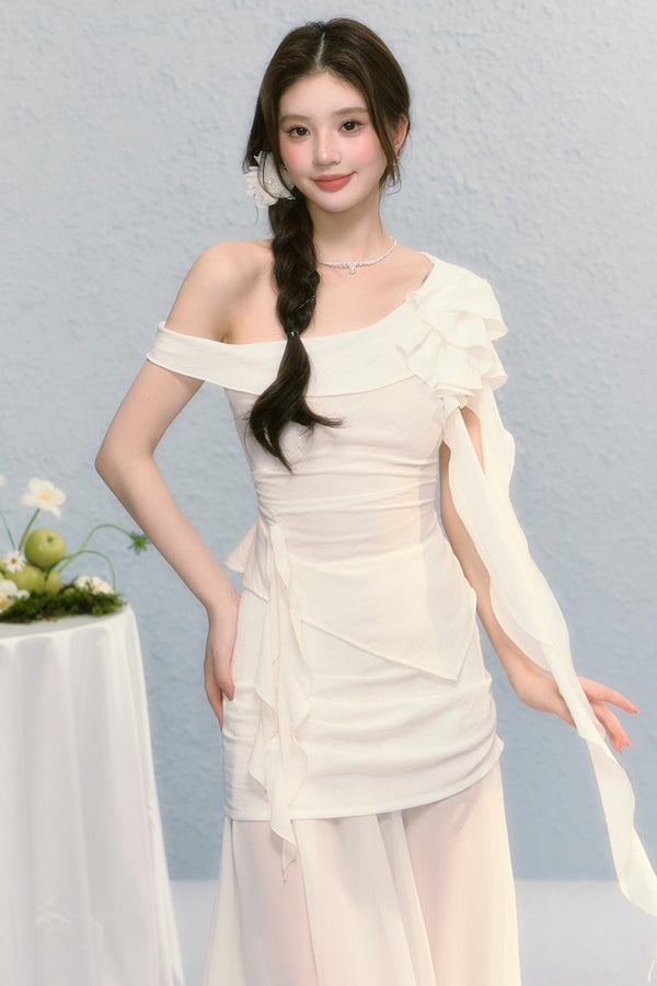 Elegant Rose Skirt Set-Up