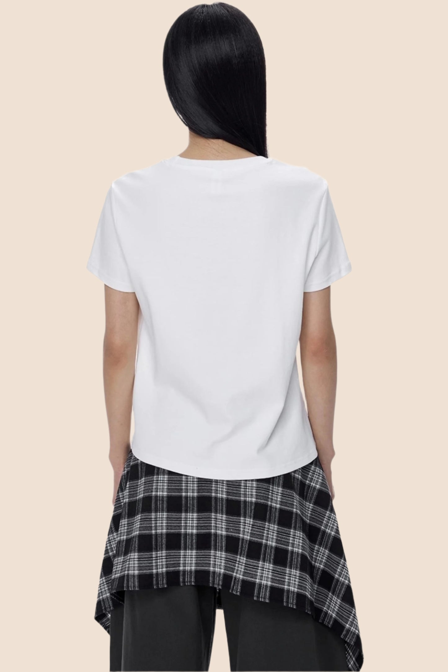 Alphabet Print Crop Top