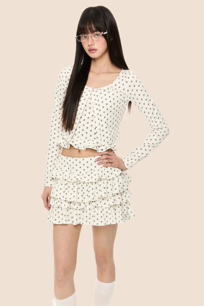 White Cardigan Set-Up