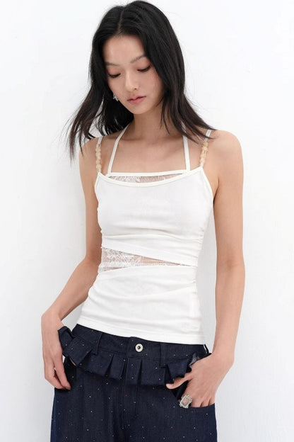 Asymmetric Bead Camisole