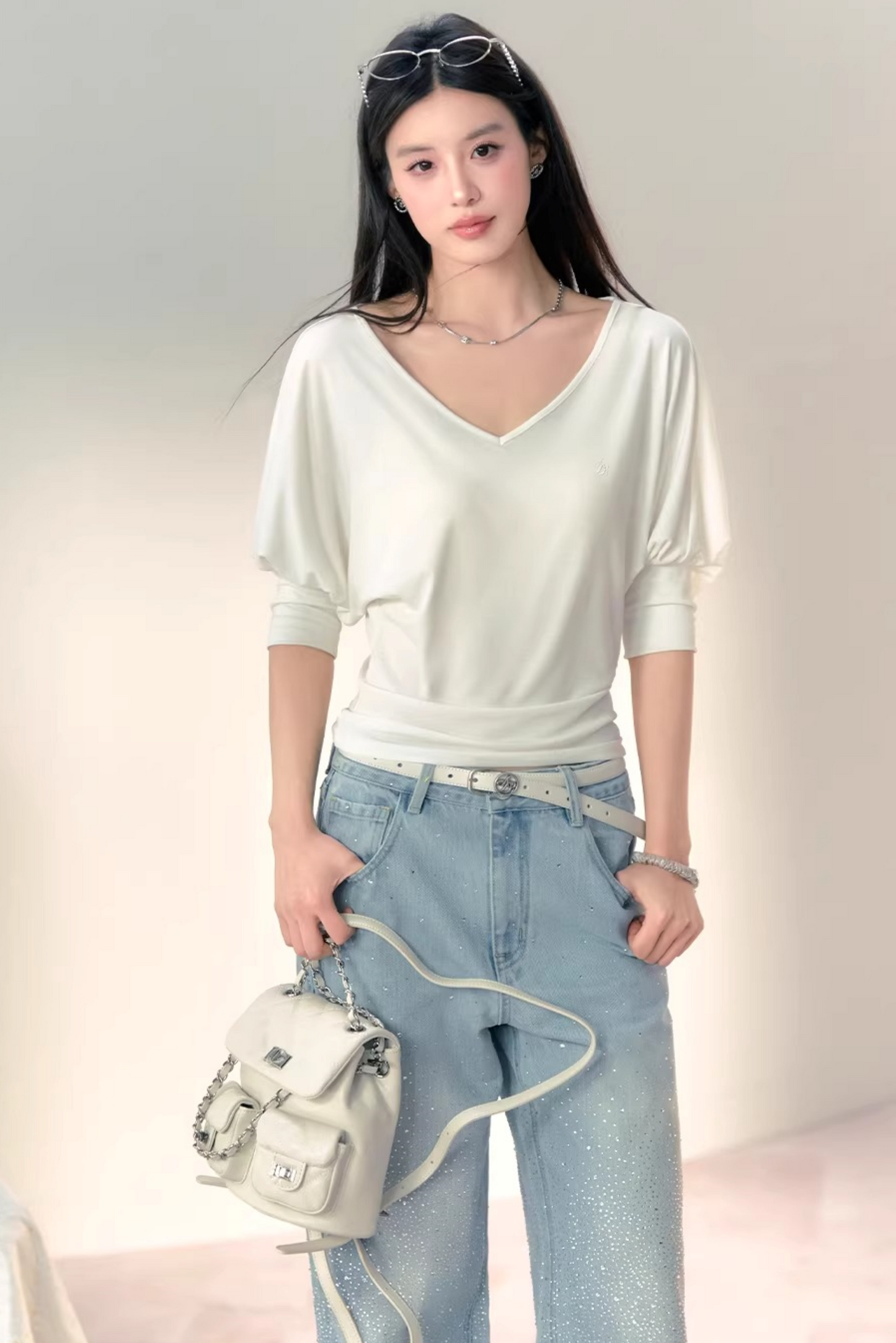 Traceable Lyocell Knit Sweater