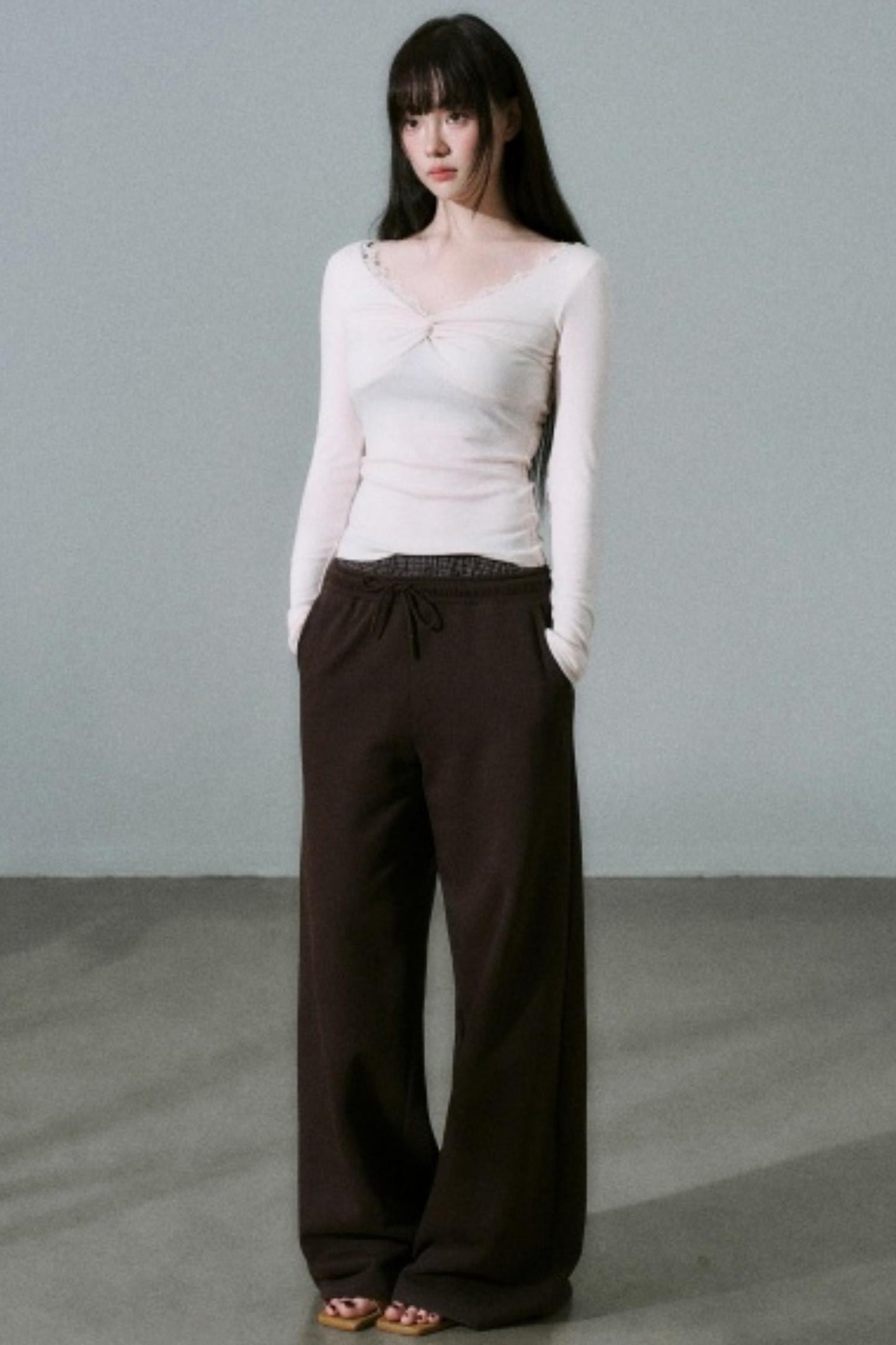 Twisted Lace Wool Top