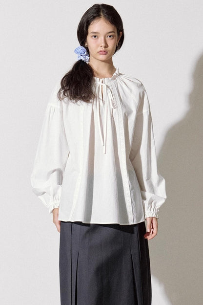 Girly Lace Patchwork Long Sleeve Top