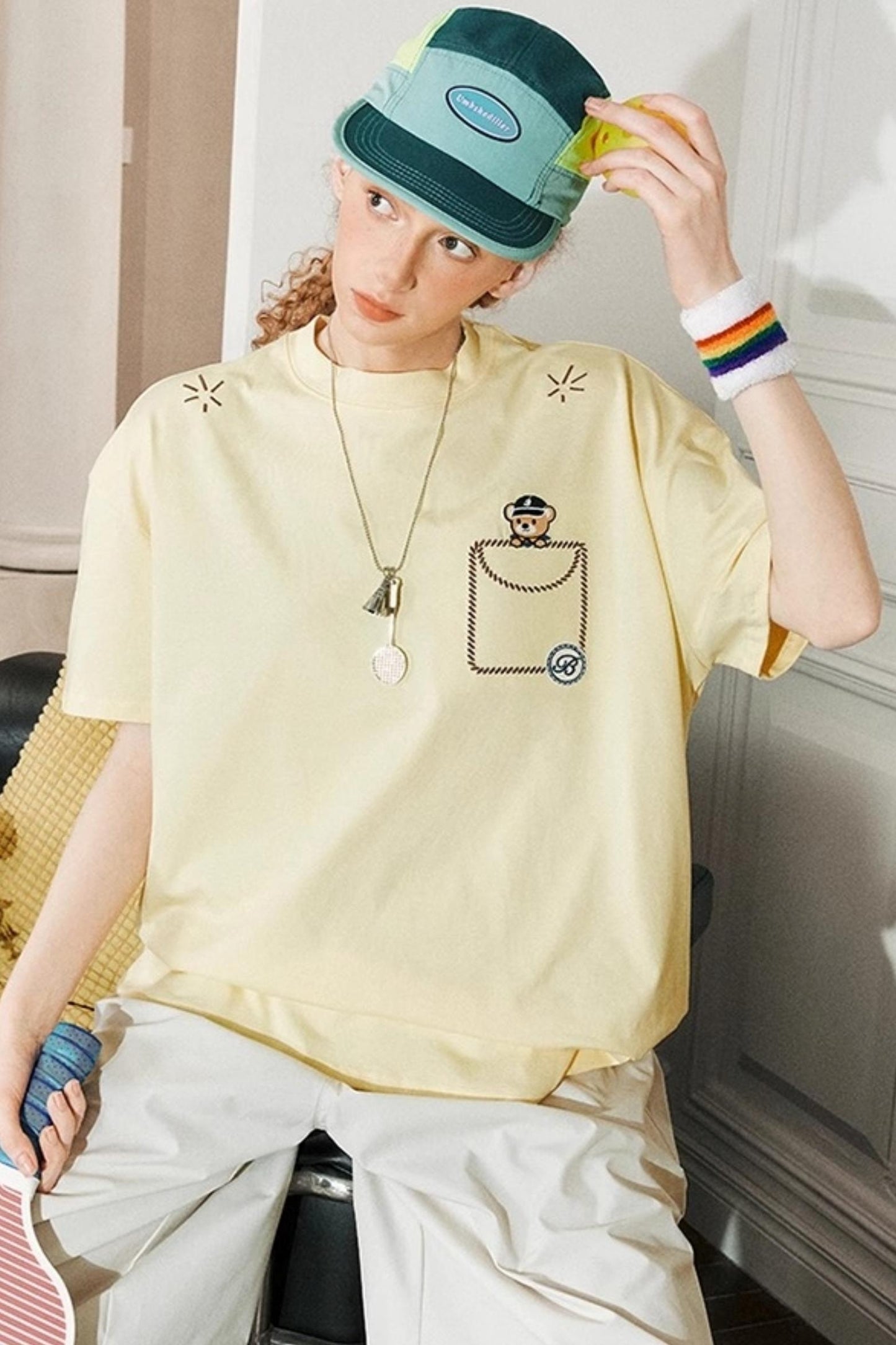 Beetle Embroidered Tee