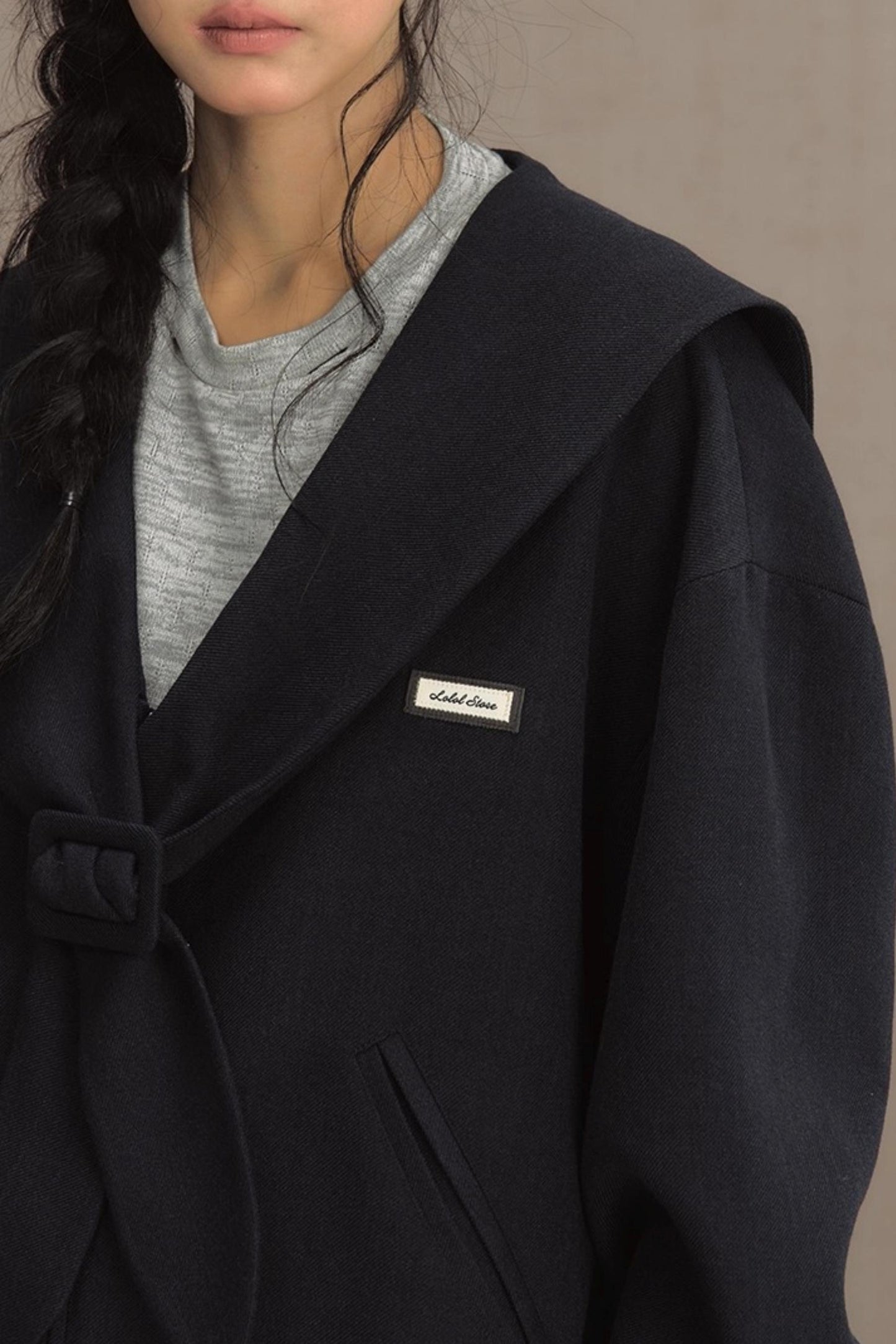 Mariner Navy Cropped Jacket
