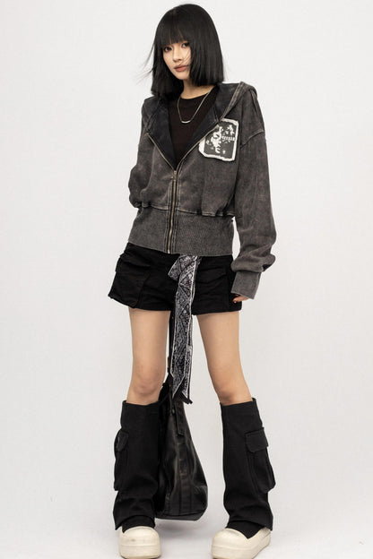 Vintage Short Sweat Jacket