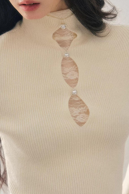 Lace Dream Knitted Top