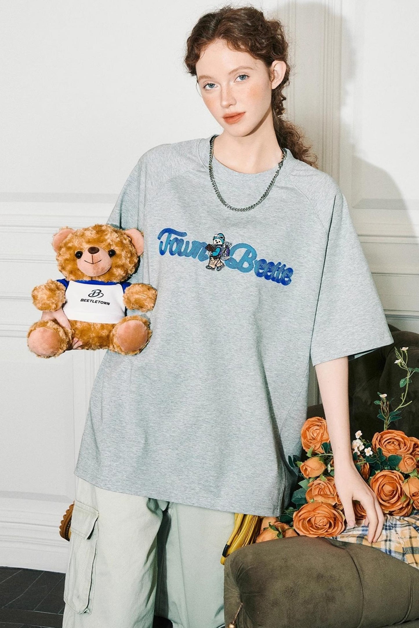 Embroidered Casual Tee