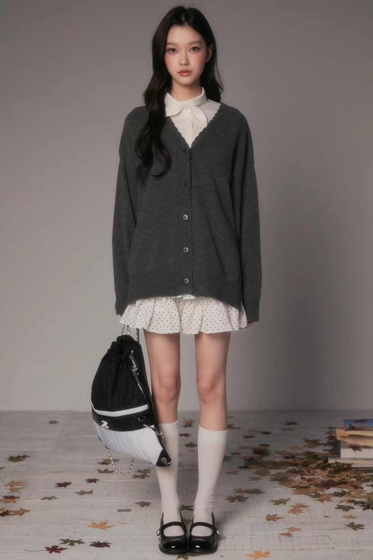 Lace Knit Feminine Cardigan