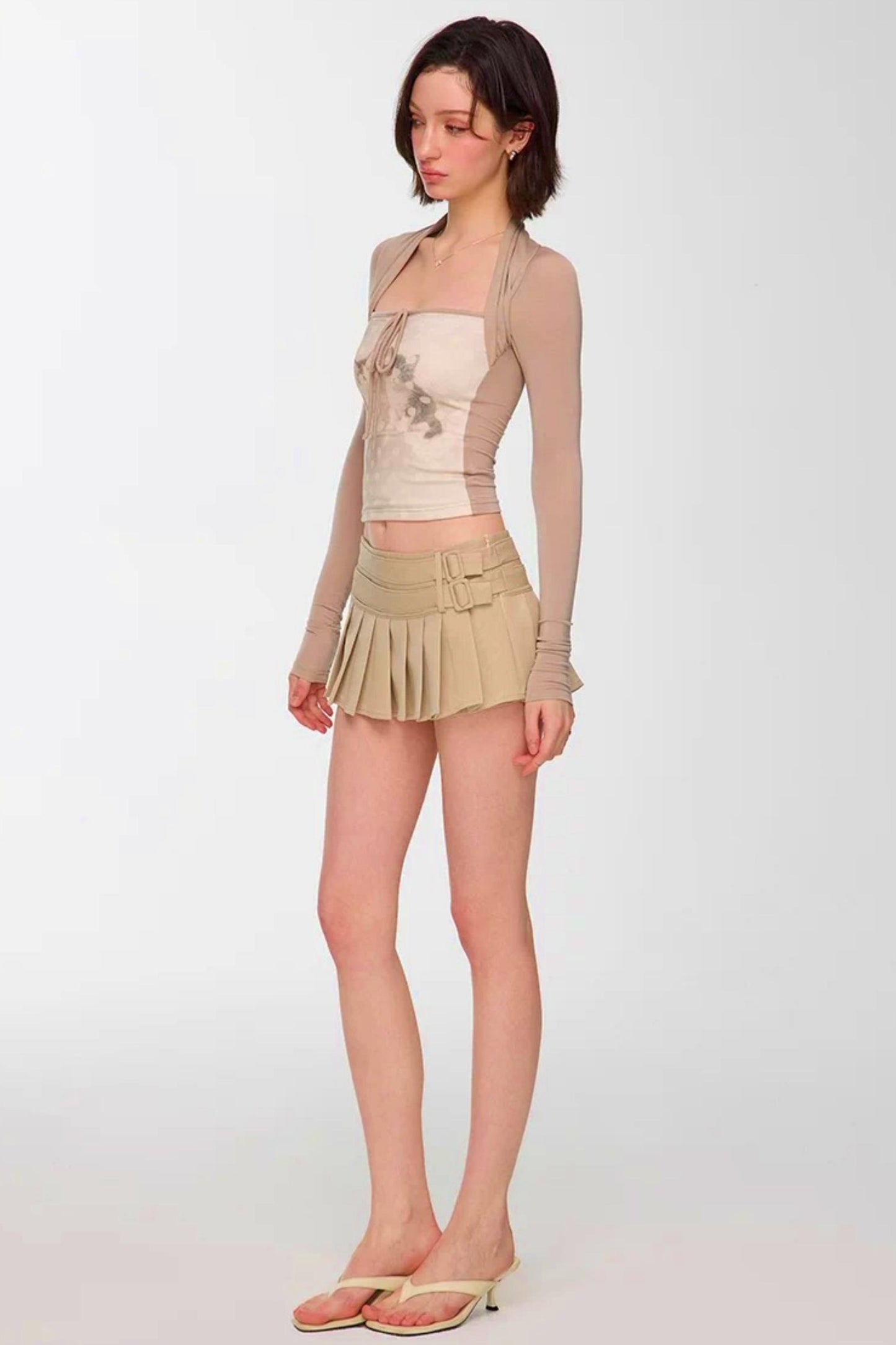 Patchwork Polka Dot Vest