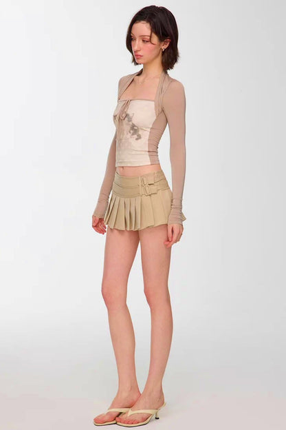 Patchwork Polka Dot Vest