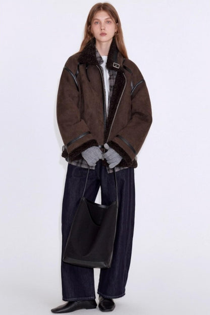 Wind-Resistant Fur Jacket