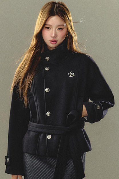 Versatile Woolen Design Coat