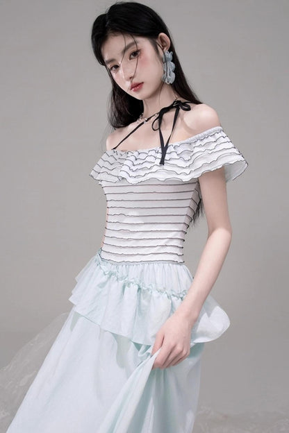 Aurora Knit A-Line Dress