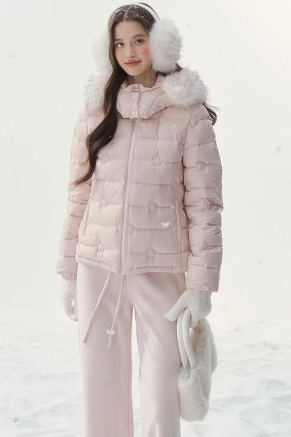 Embossed Sweet Dreams Quilted Jacket