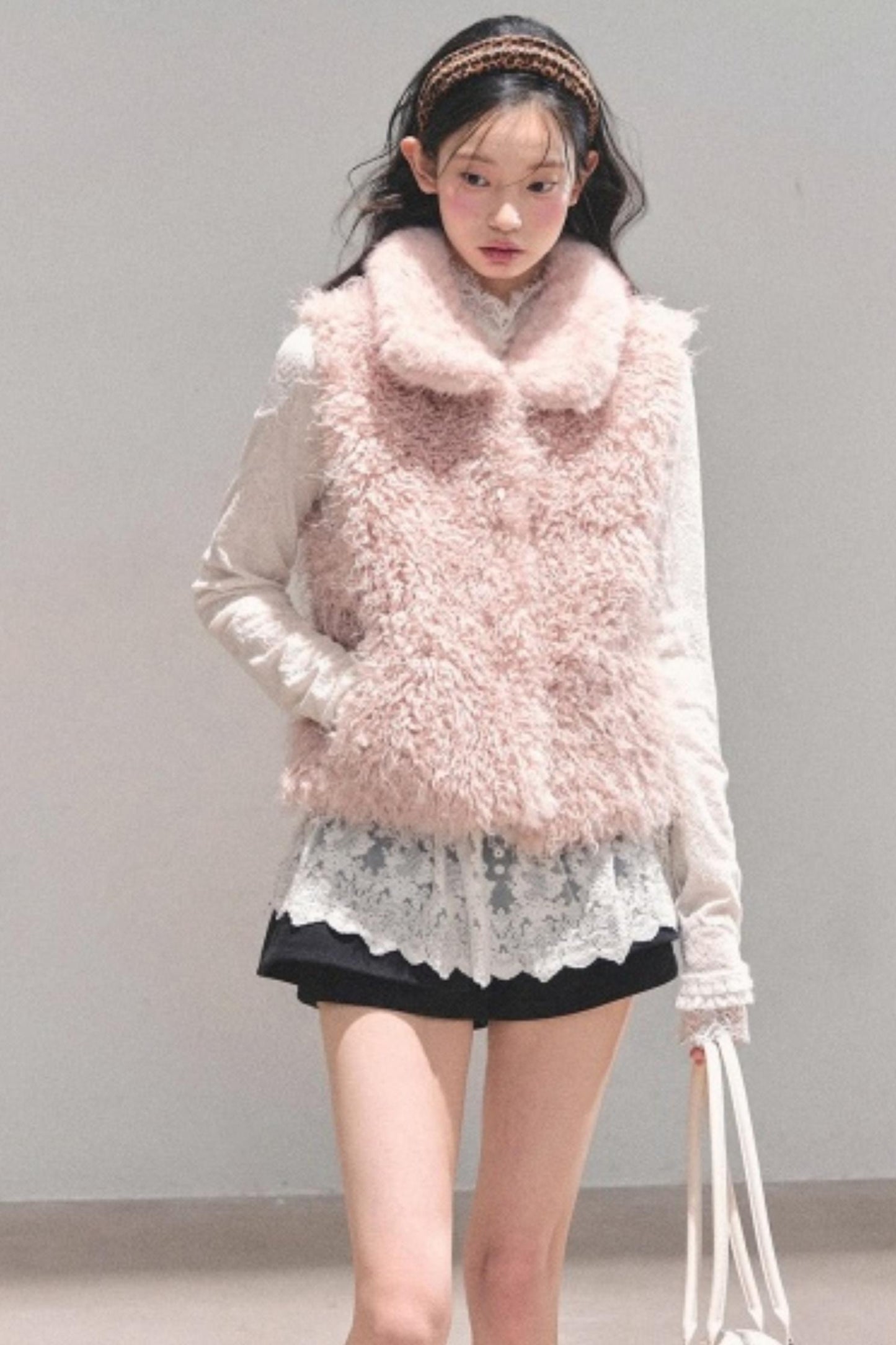 Reversible Faux Fur Vest