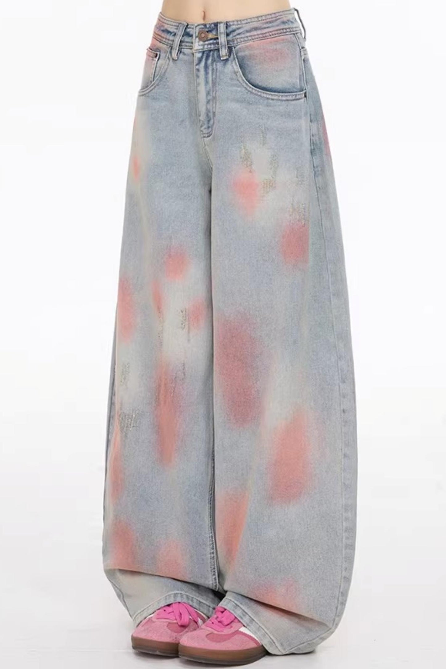 Retro Washed Gradient Pants