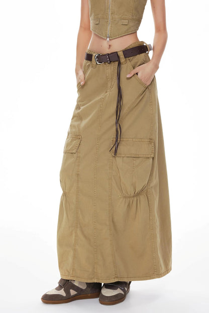 Retro Workwear Skirt