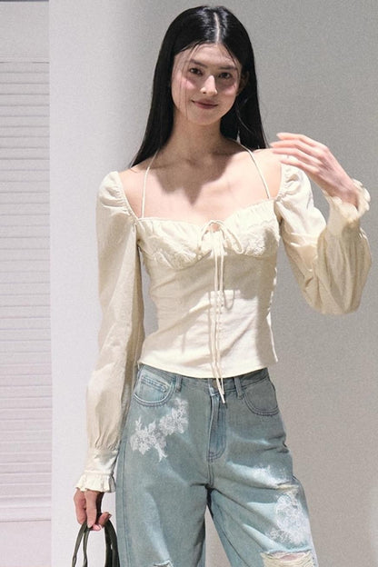 Ripe Grapes Lace Camisole Top