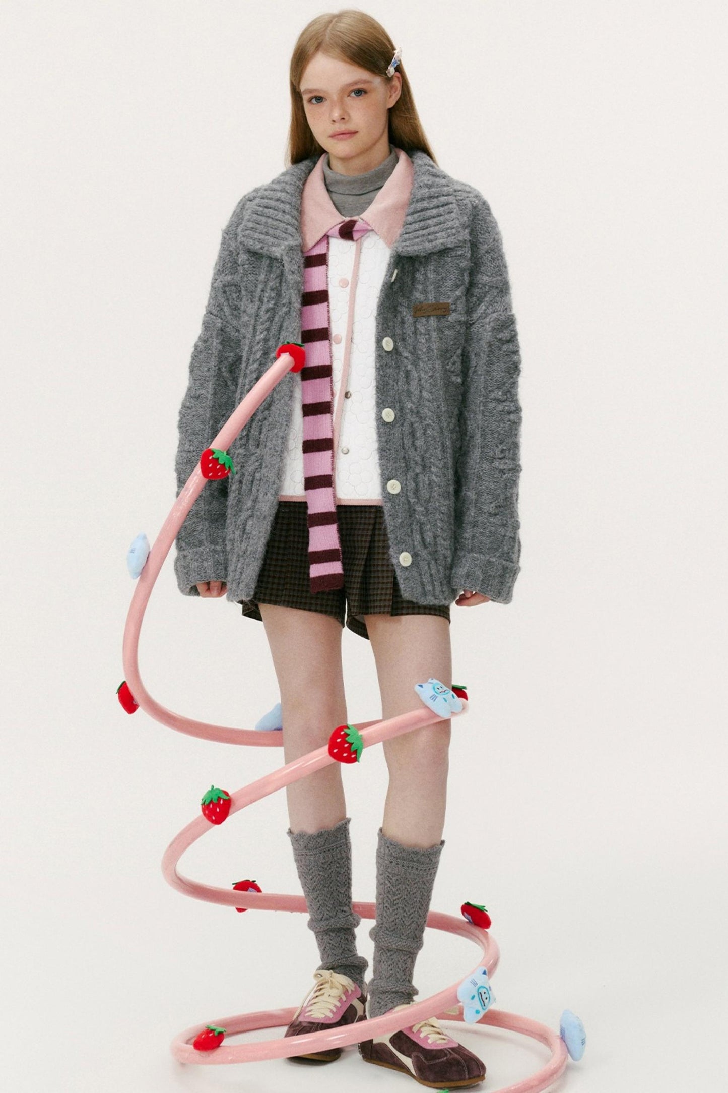 Vintage Cable Knit Sweater