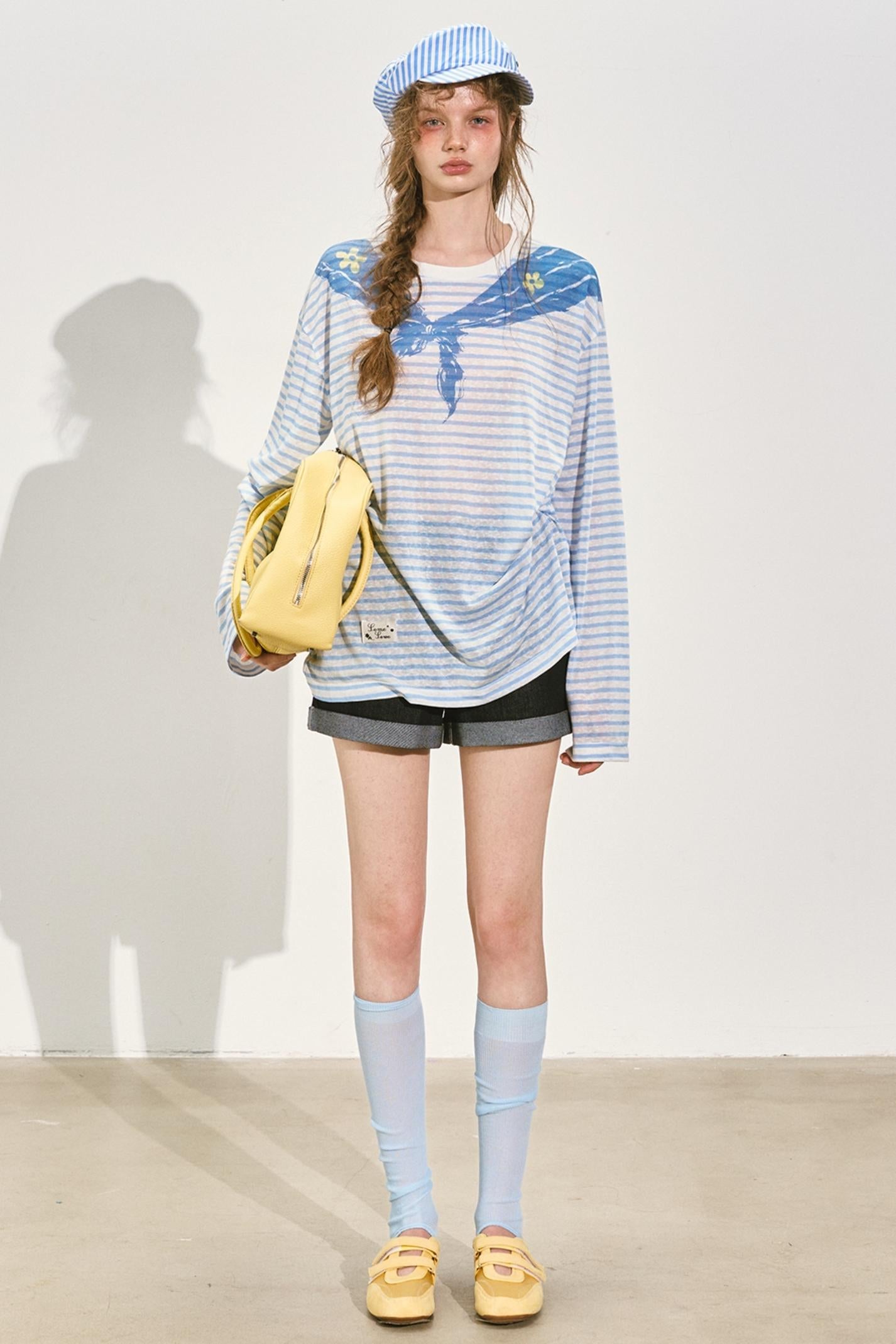 Summer Womens Wide-Leg Denim Shorts