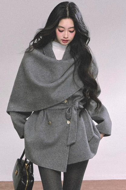 Hepburn Double-Sided Wool Coat