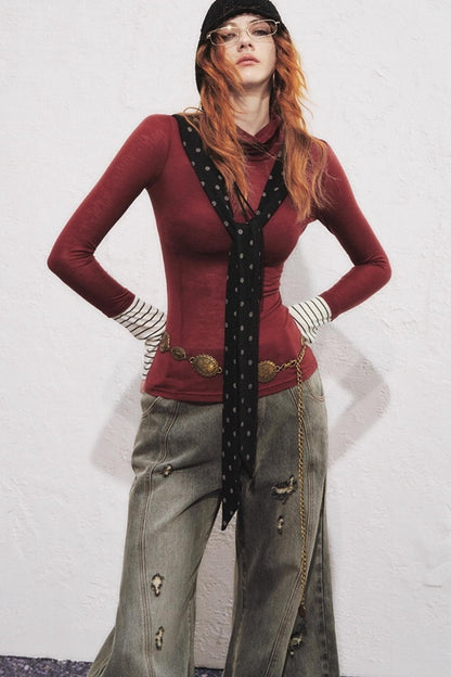 Slim Long-Sleeved Base Layer Top