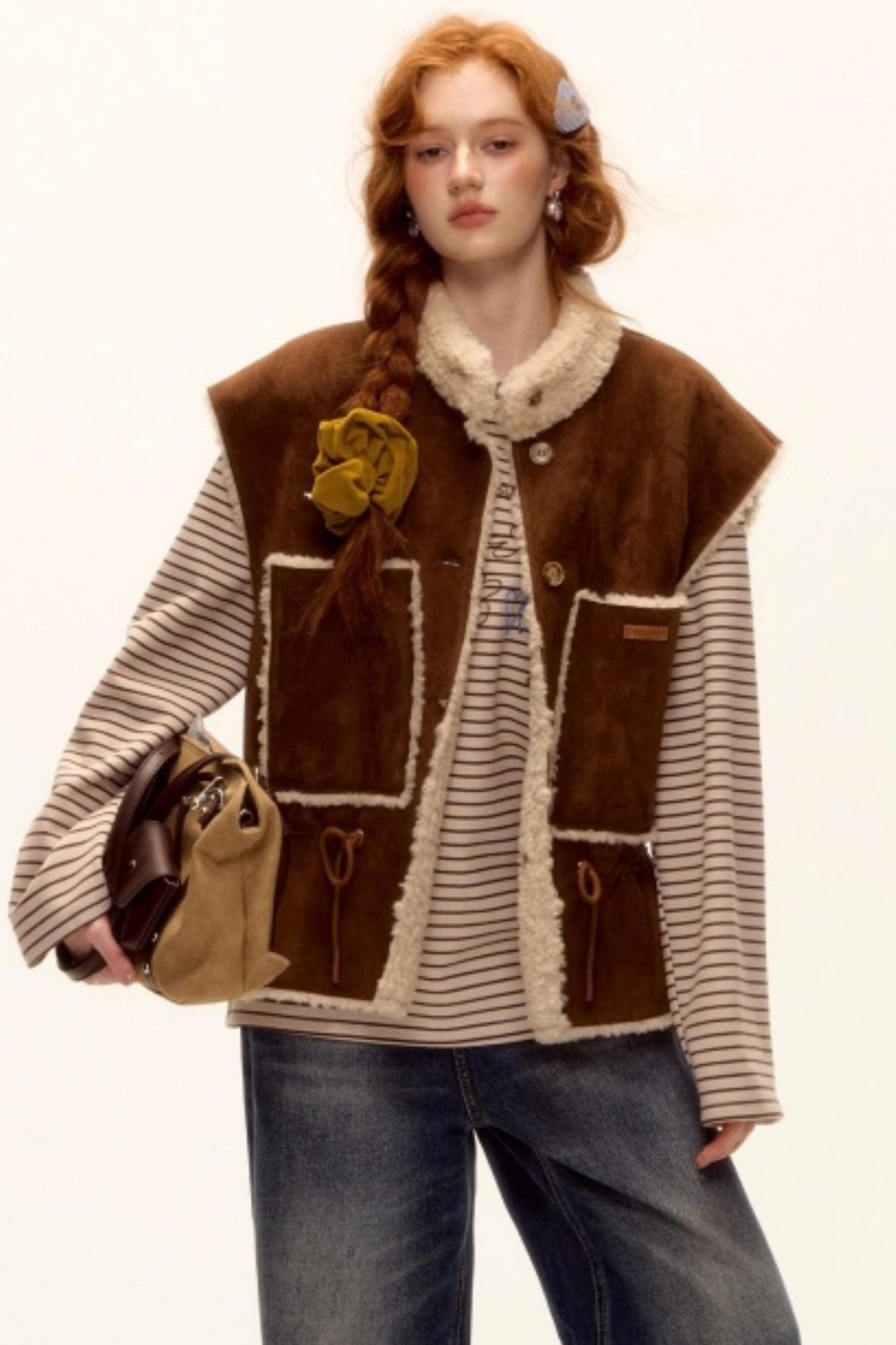 Reversible Embroidery Vest