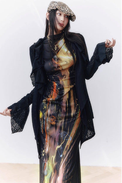 Blowing Knitted Cardigan