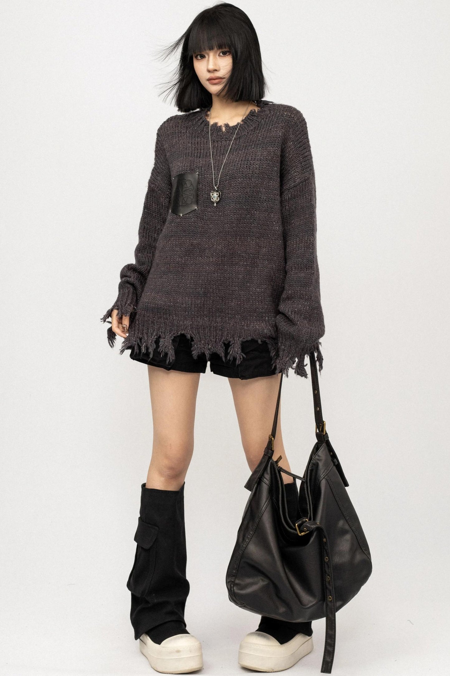 American Retro Fringe Sweater