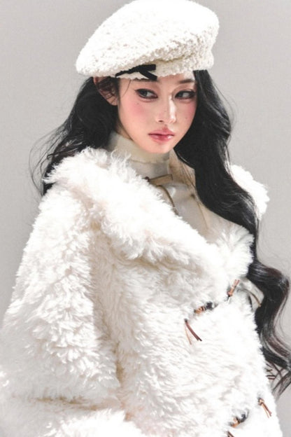 Soft Lamb Fur Winter Coat