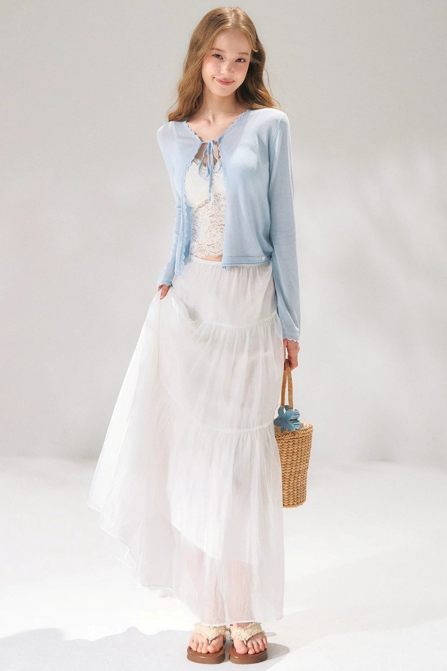 Ice Silk Lace Cardigan