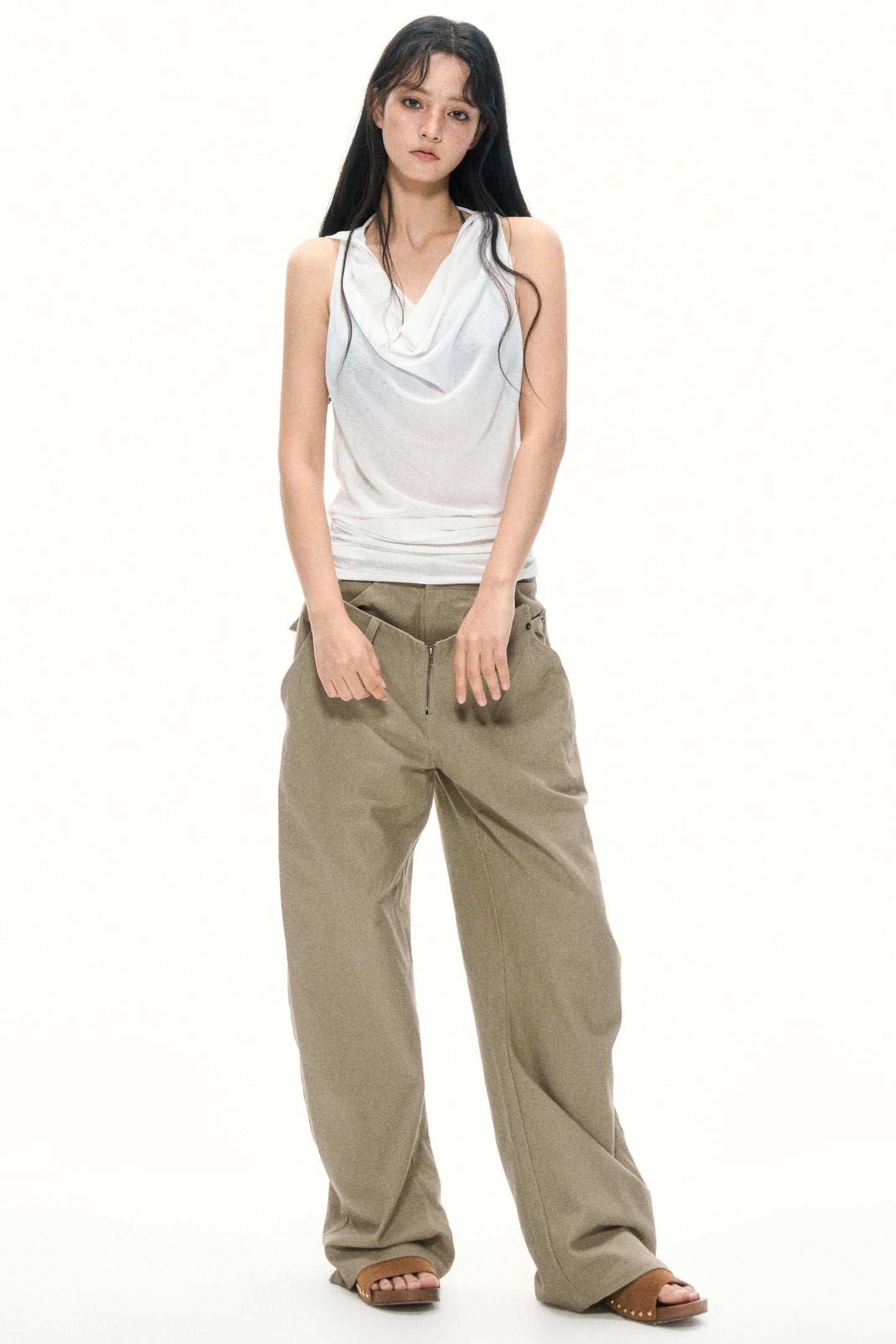 Pink Hooded Camisole