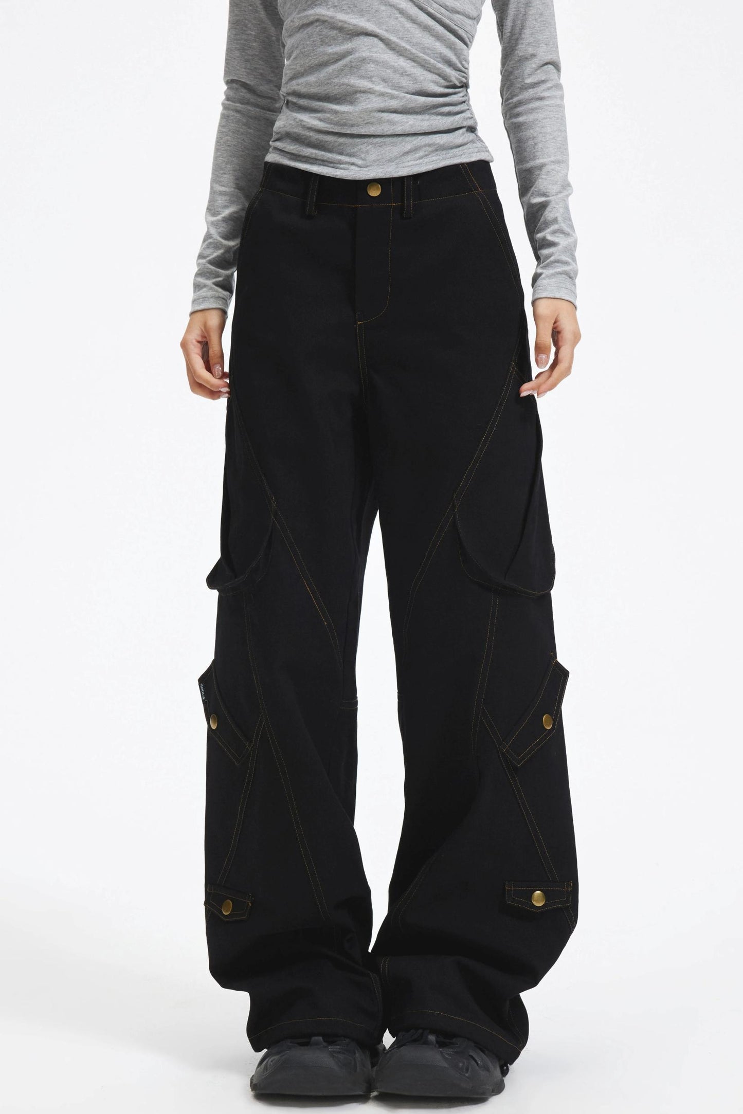 Versatile Casual Wide-Leg Pants