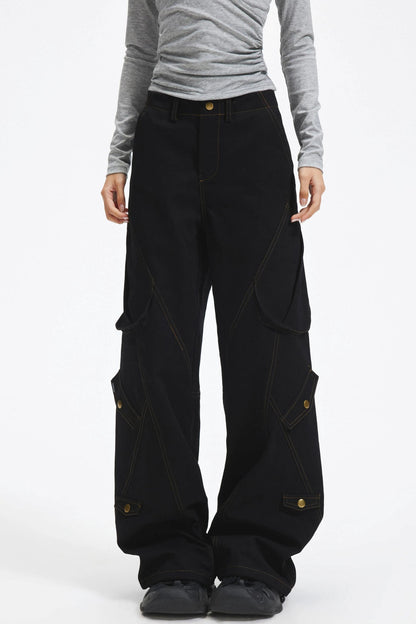 Versatile Casual Wide-Leg Pants