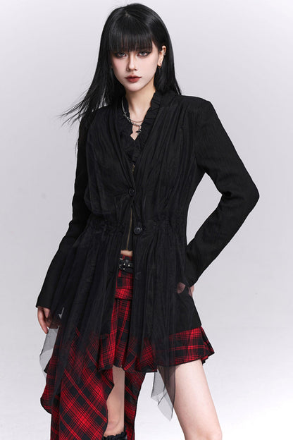 Einzigartiger Schnitt Stil Blazer