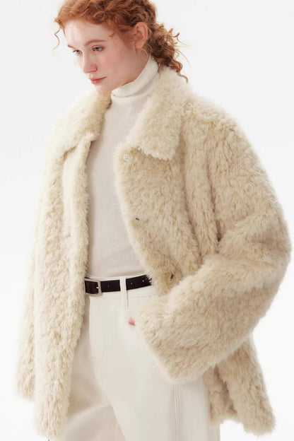 Eco-Friendly Thickened Fur Coat