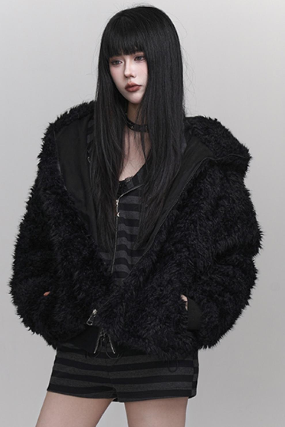 Subculture Bunny Ear Wool Coat