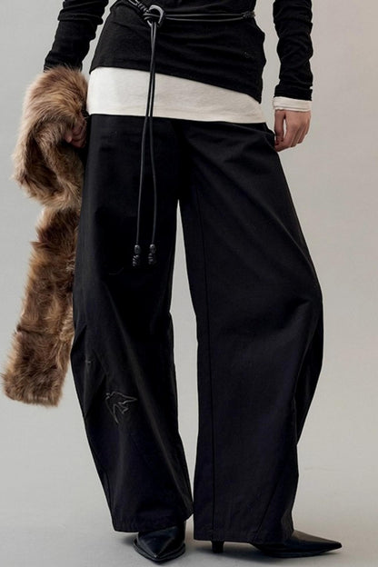 Star Bird Embellished Loose Pants