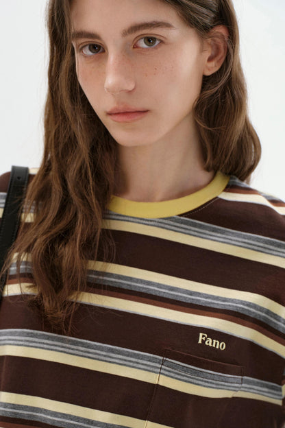 Retro Melard Gradient Top