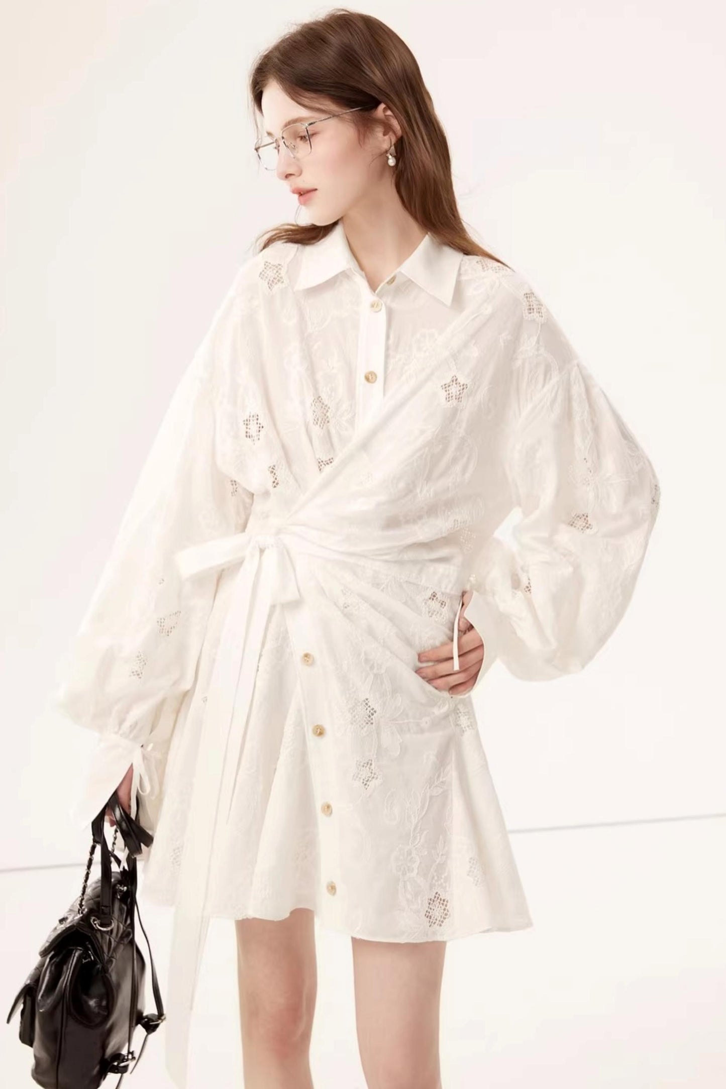 Three-Dimensional Embroidery Dress