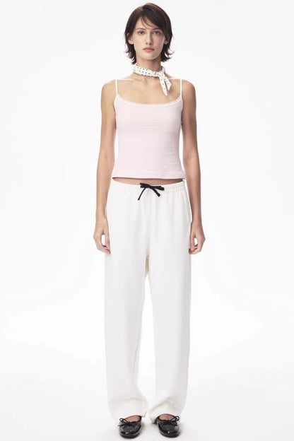 Color-Blocked Carrot Pants