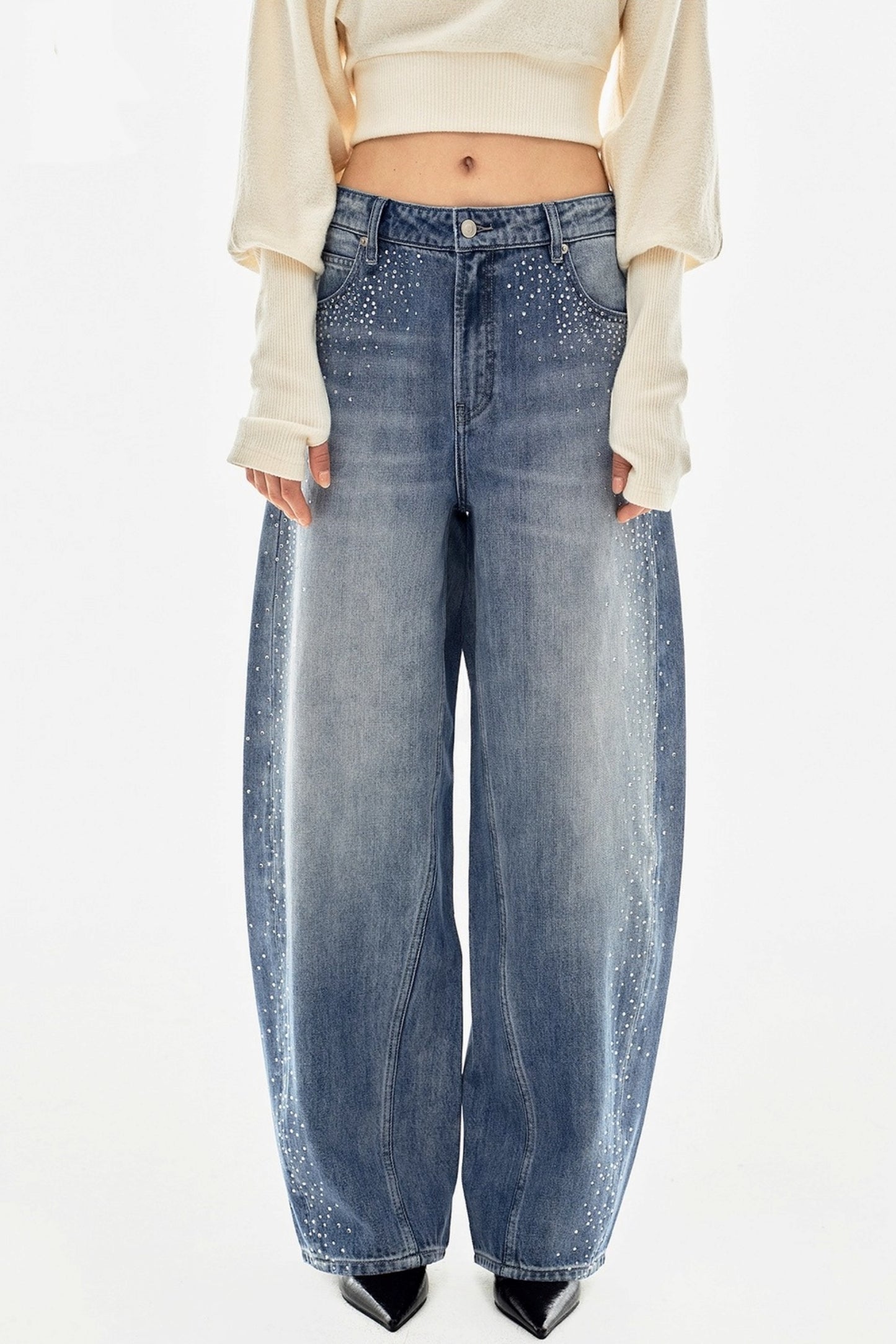 Sparkling Diamond Scimitar Pants