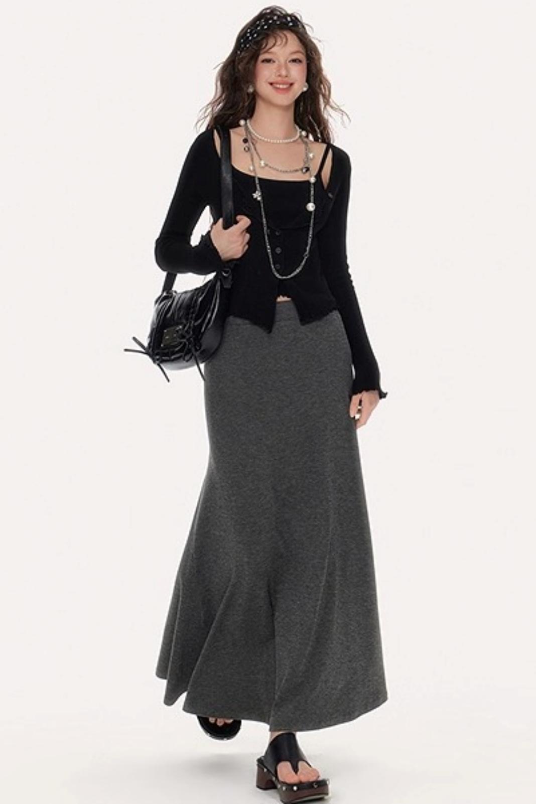 Gentle Knitted Mermaid Skirt