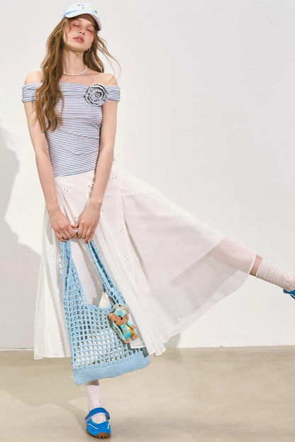 Fairy Floral A-Line Skirt