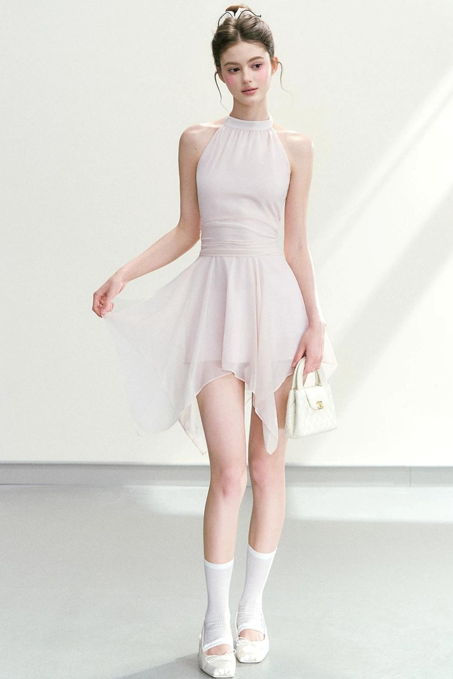 Ballet Off-Shoulder Dress