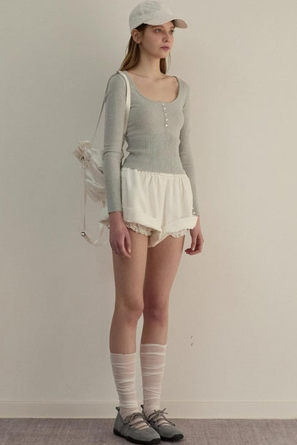 Dreamy Slim Trio Sweater Pants Set-Up