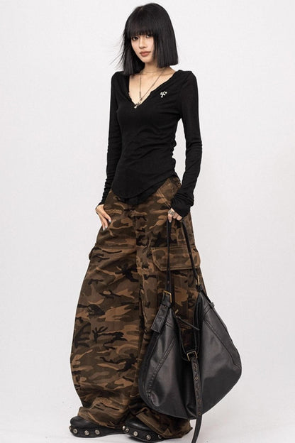 American Camouflage Cargo Pants